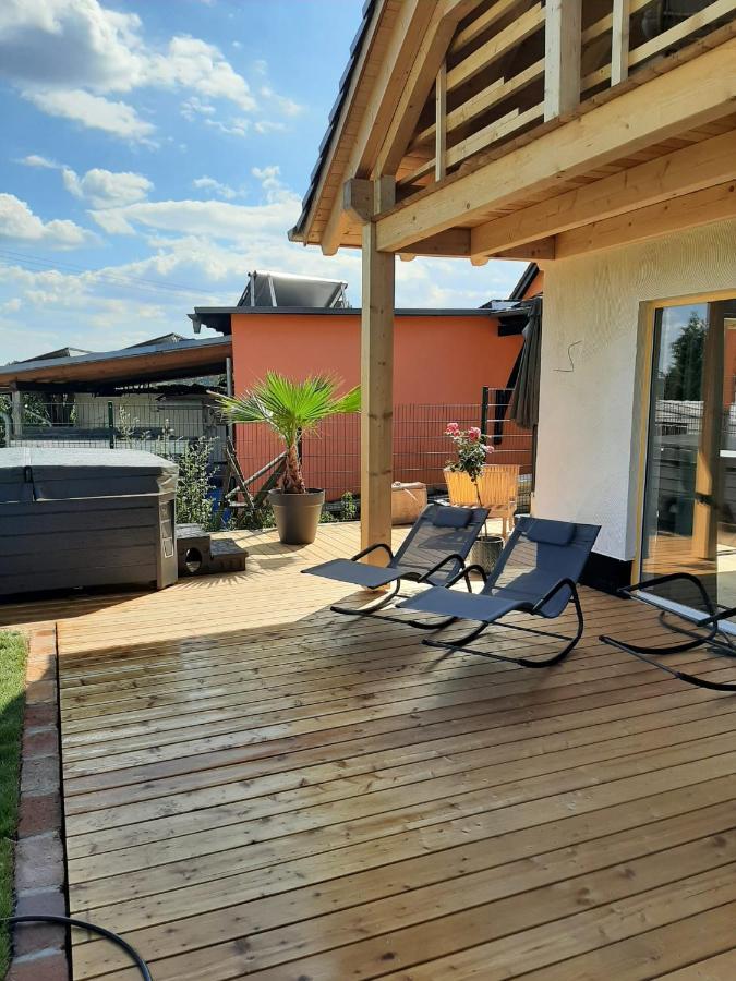 Landliebe, Ferienhaus, 3 Schlafzimmer Mit Sauna Und Outdoor Whirlpool Geierswalde Exteriér fotografie